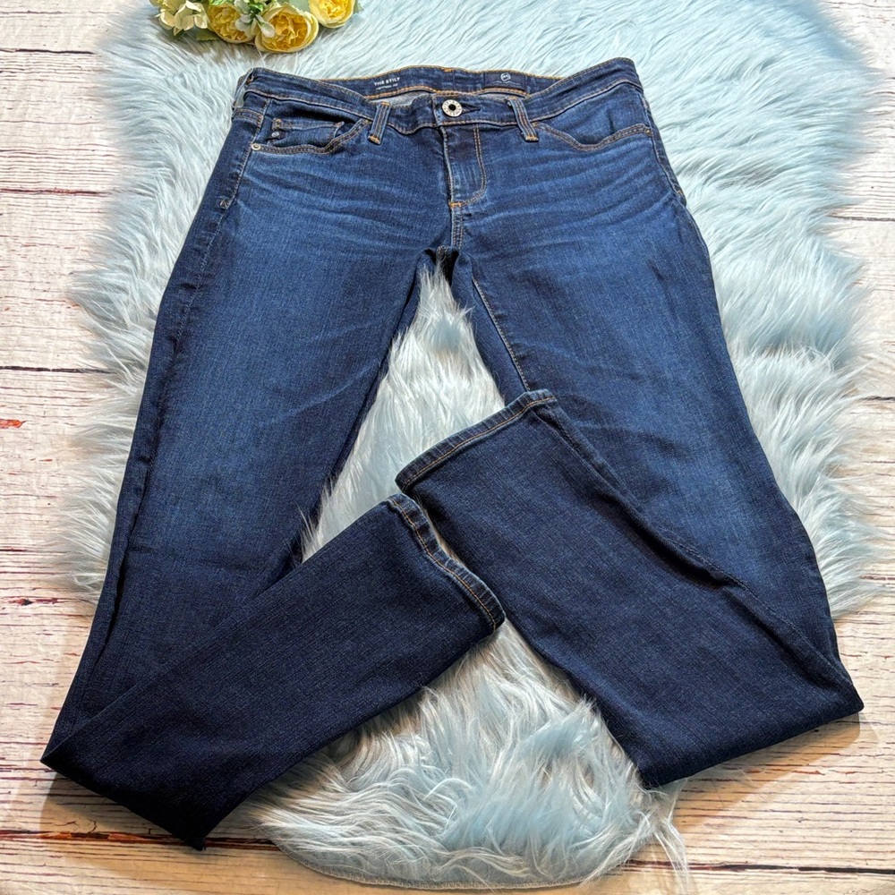 AG Adriano Goldschmied The Stilt Cigarette Leg Jeans sz 25